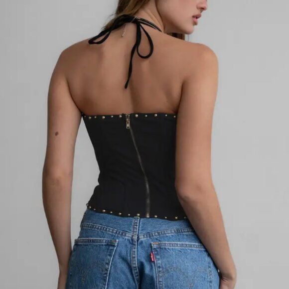 Embroidered Western Corset Top - Picture 2 of 2